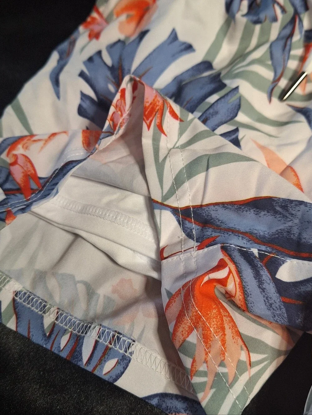 NWT BRISIRA Swim Trunks~Bathing Suit~Swim Wear~Shorts~Boys 5-6~Tropical